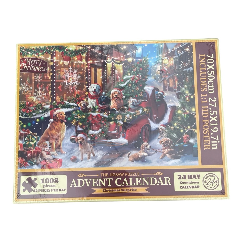 Advent Calendar Jigsaw Puzzle - 1008 Pieces‎